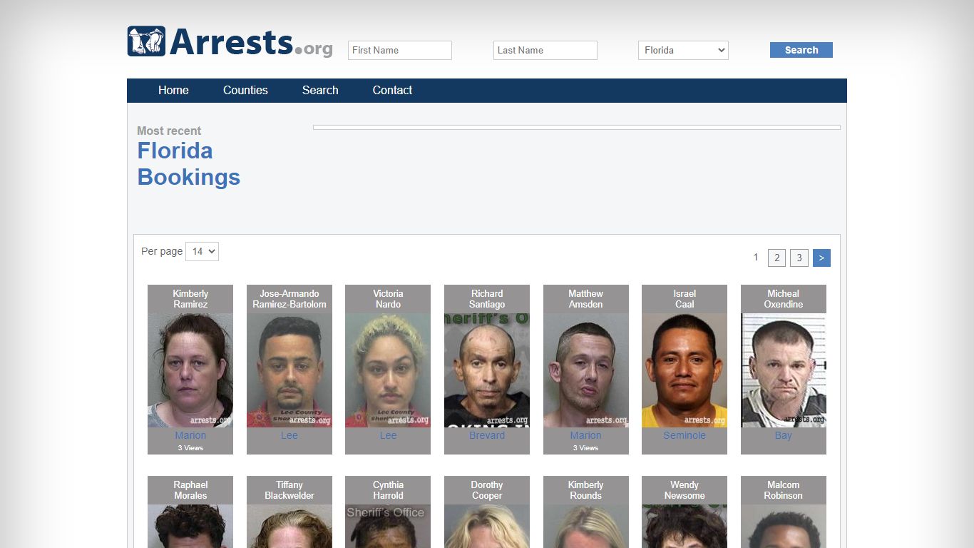 Search Florida Florida Jail Arrest Records